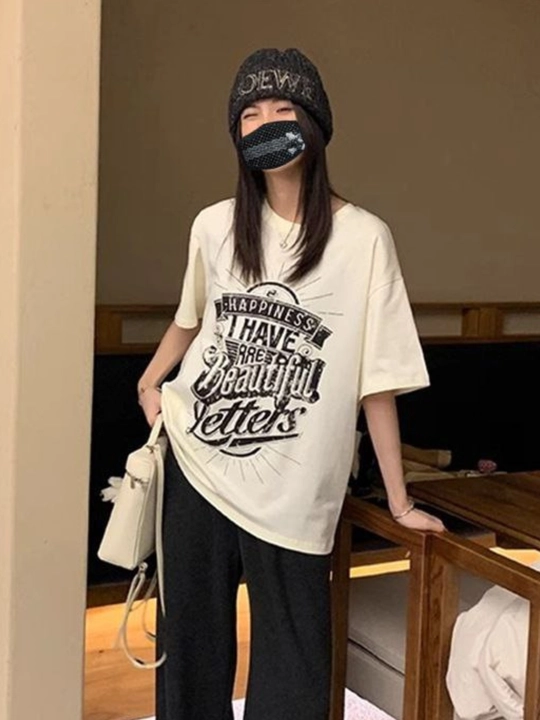 OVERSIZE футболка для женщин и девушек