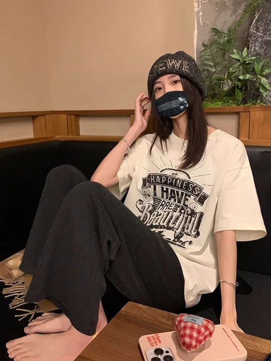 OVERSIZE футболка для женщин и девушек