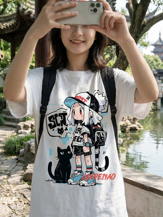 OVERSIZE футболка для женщин и девушек