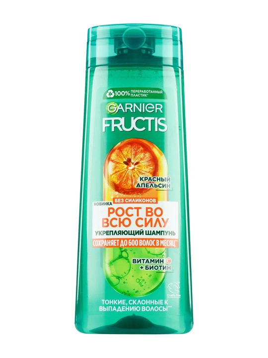GARNIER FRUCTIS Grow Strong Shampun Sochlar uchun Orange 400ml
