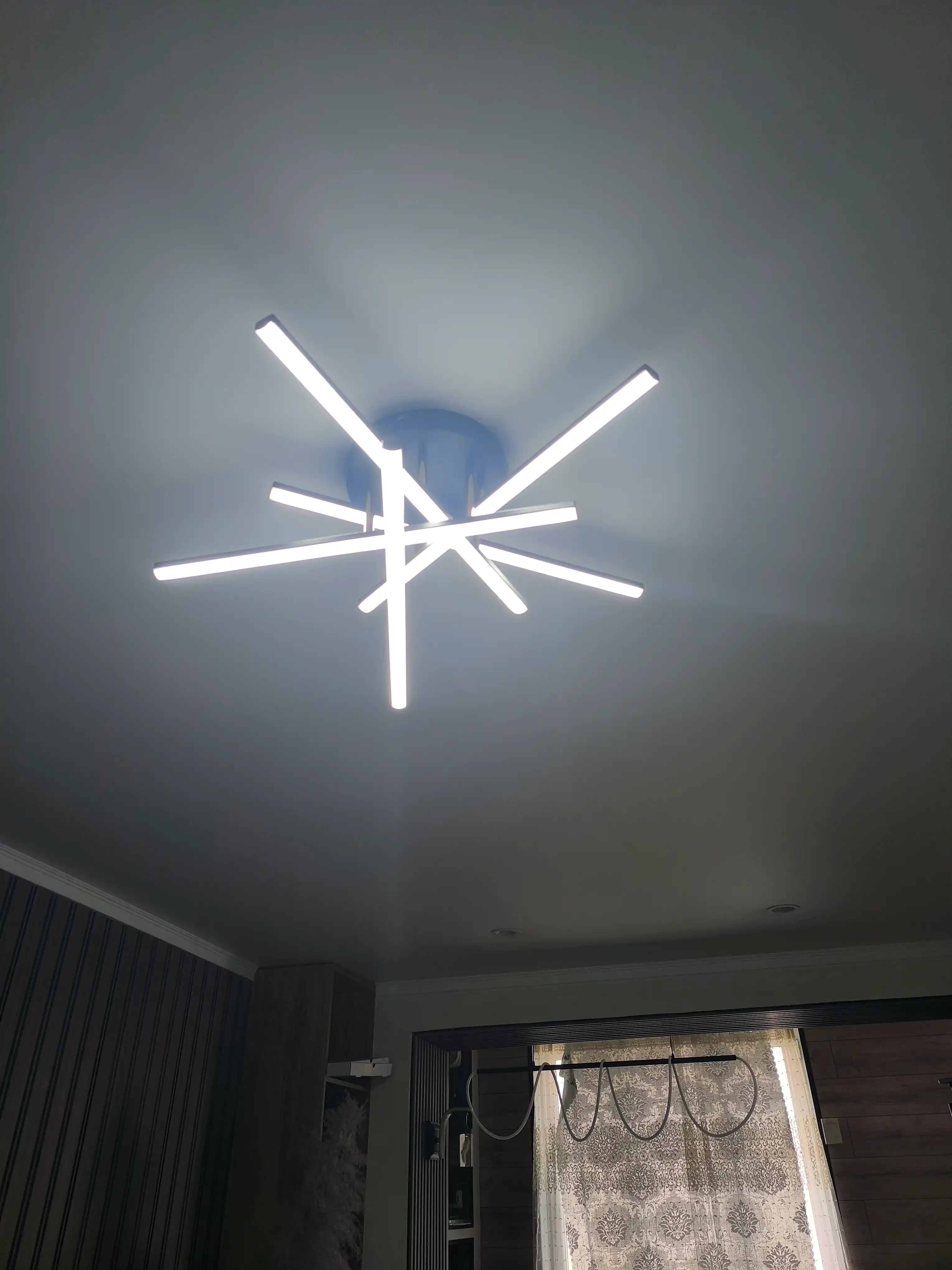 Современная LED-люстра, 60 x 60 см — 3 режима освещения, энергосберегающая, лёгкий монтаж