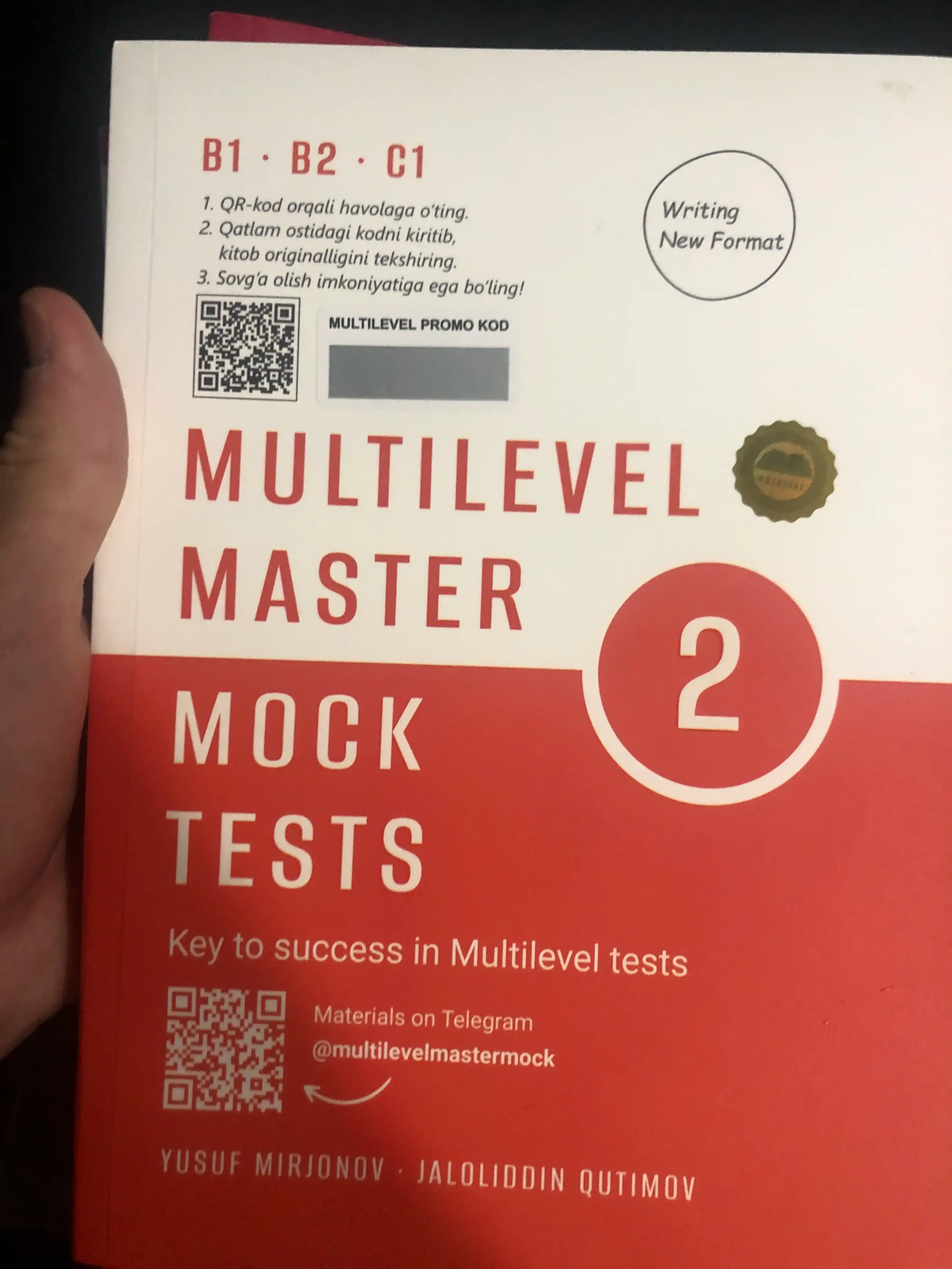 "Multilevel Master" - Yusuf Mirjonovdan IELTS va CEFR uchun kompleks tayyorgarlik