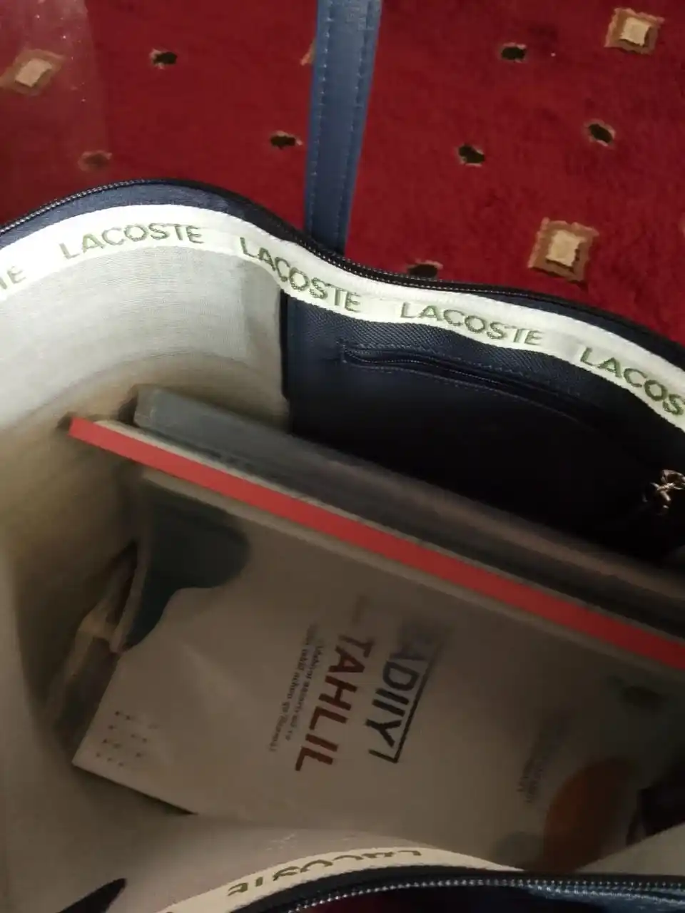 Женская сумка в стиле LACOSTE
