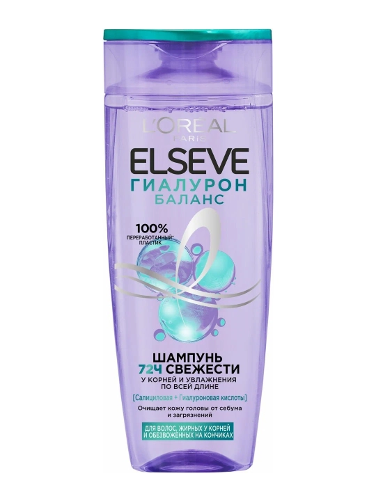 LOREAL Elseve Shampun Sochlar uchun Gialuron Pure 400ml