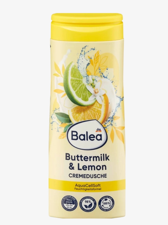 Balea qatiq va limonli dush krem-geli – tetiklantiruvchi tetiklik baxsh etadi - 