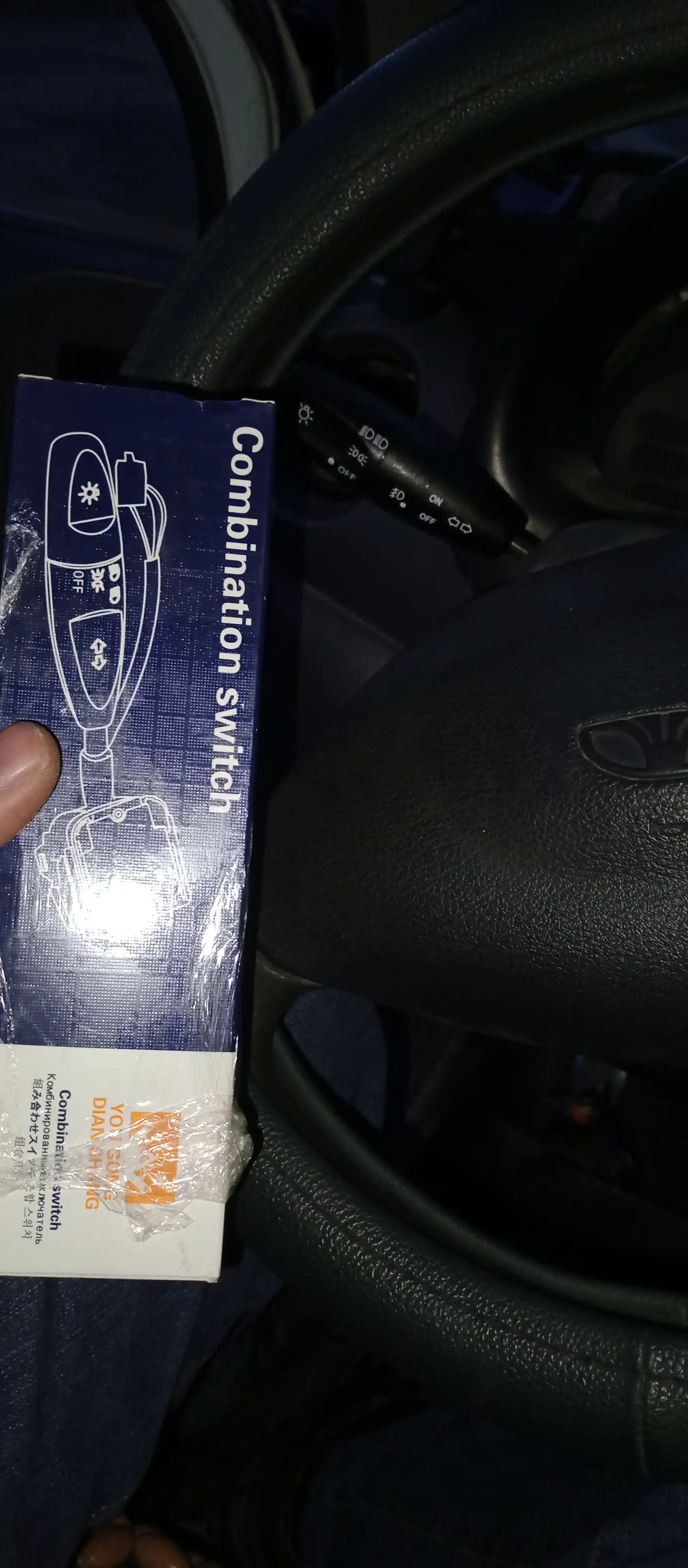 Fara va ishora signalini yoqish, o'chirish uchun dastag Matiz, MATIZ BEST, Nexia 3, DAMAS