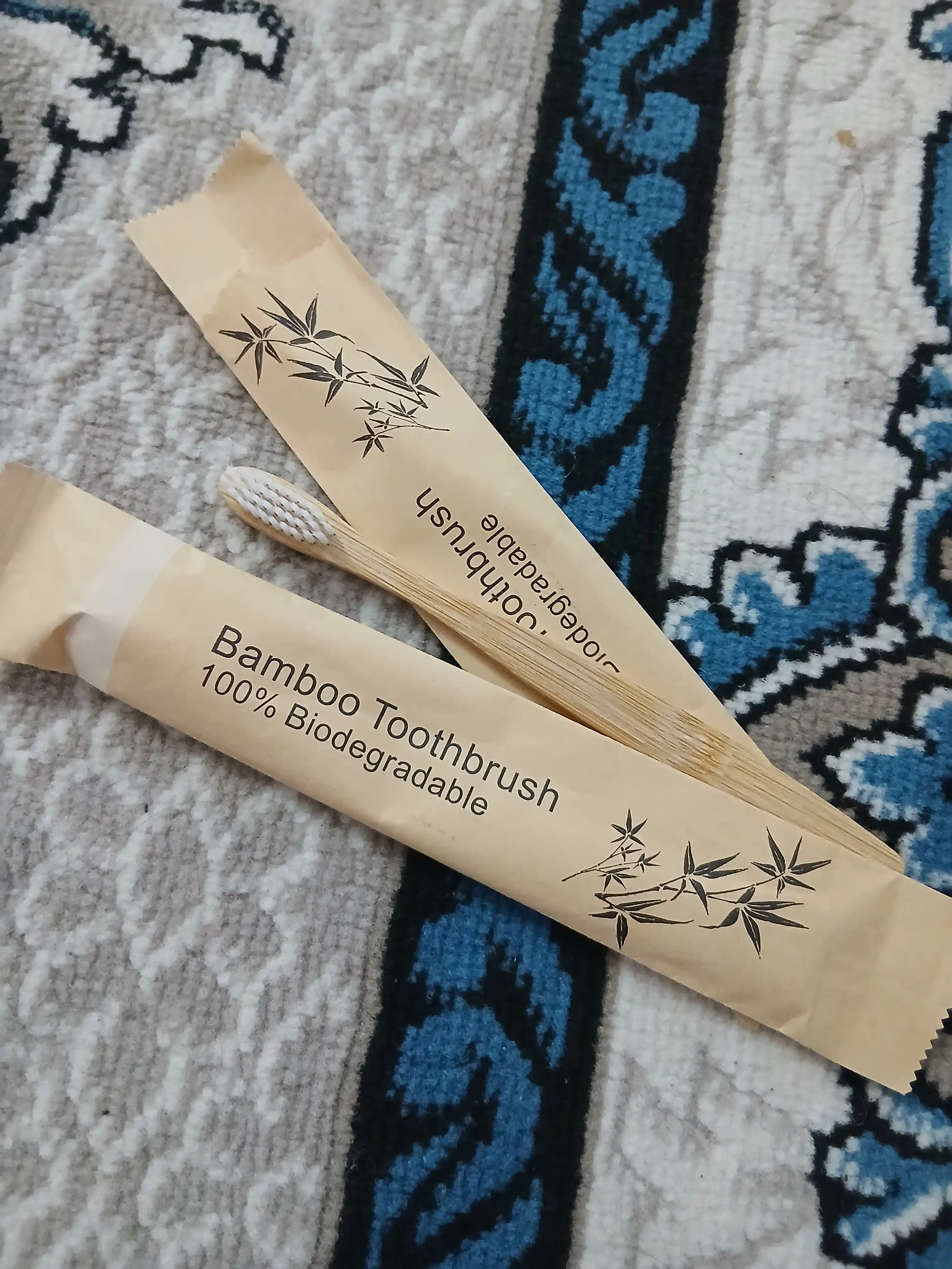 Bambuk tish cho'tkasi, ekologik toza, ultra yumshoq