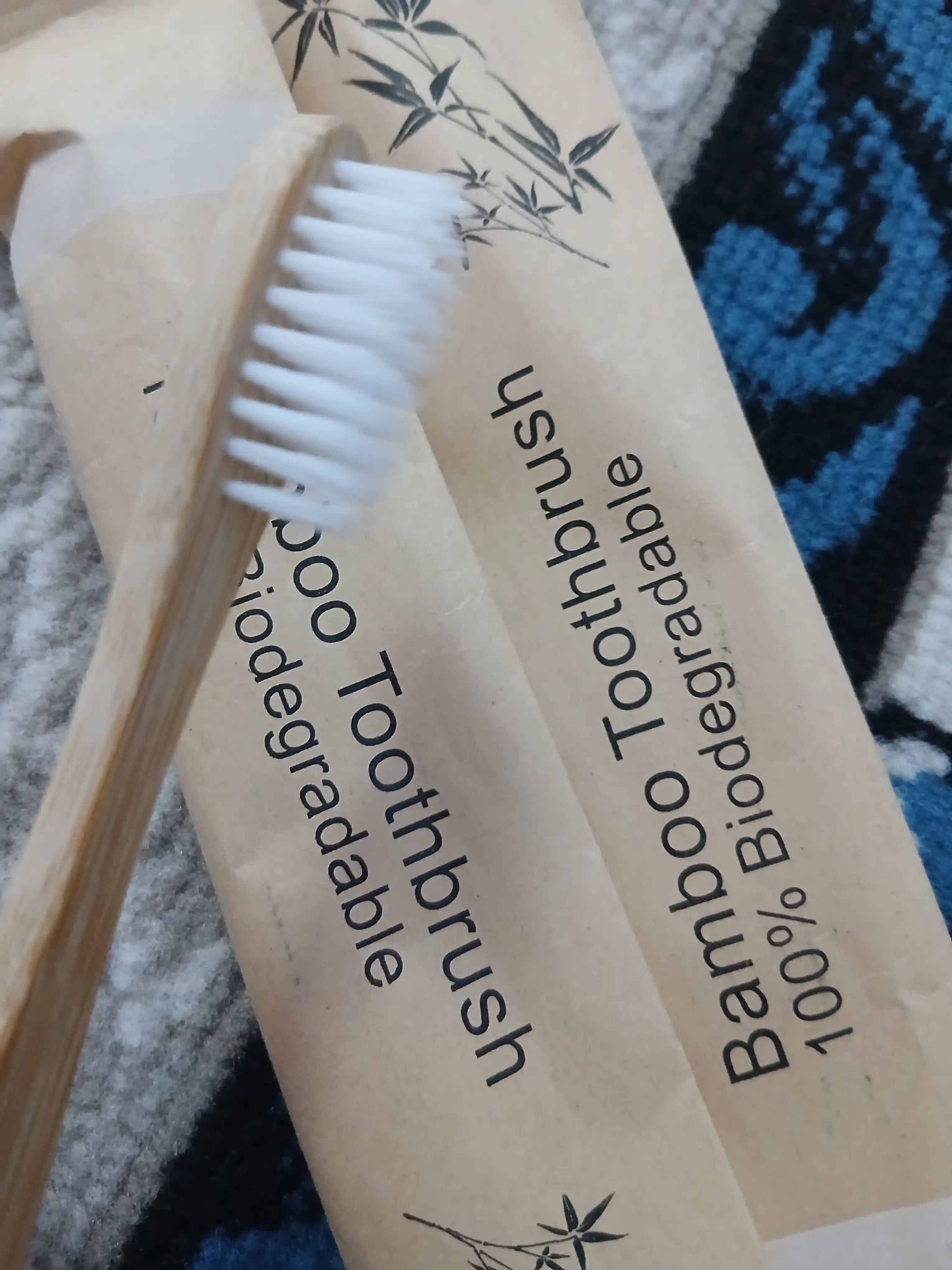 Bambuk tish cho'tkasi, ekologik toza, ultra yumshoq