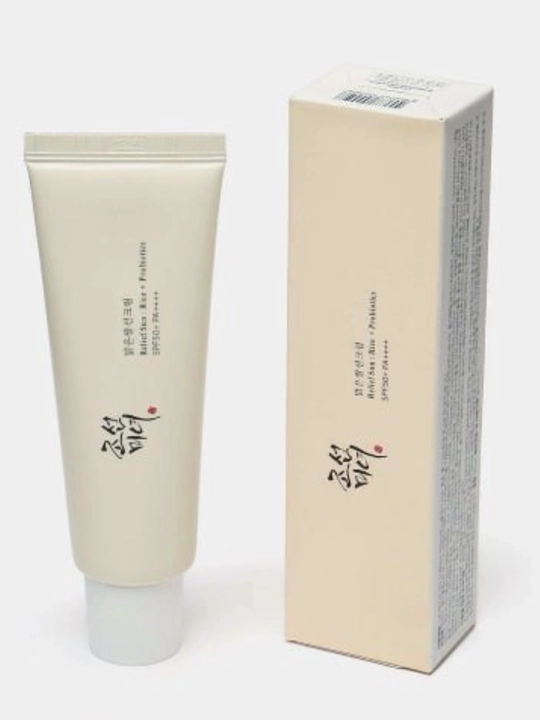 Qyoshdan himoyalovchi Beauty of Joeon Relief Sun" kremi: Rice + Probiotics, SPF50+, 50 ml