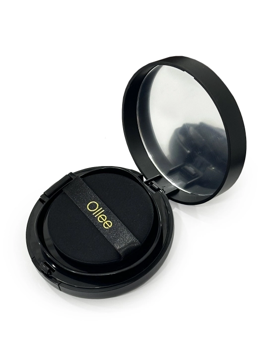 Кушон BB для лица OLLEE SPF50+ PA++++ 15 г, тон 02, матовый финиш, с зеркалом