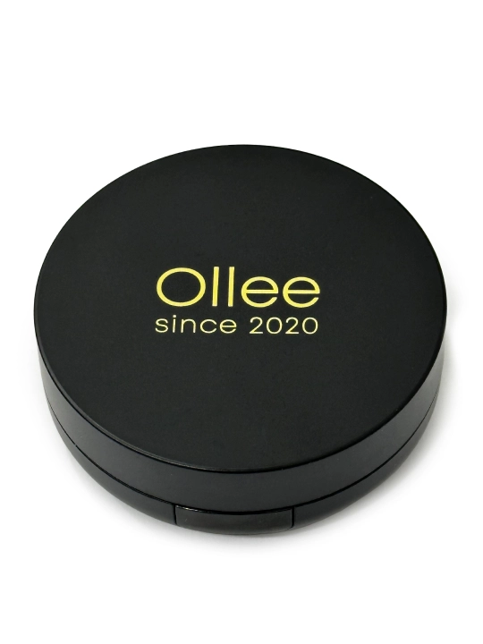 Кушон BB для лица OLLEE SPF50+ PA++++ 15 г, тон 02, матовый финиш, с зеркалом