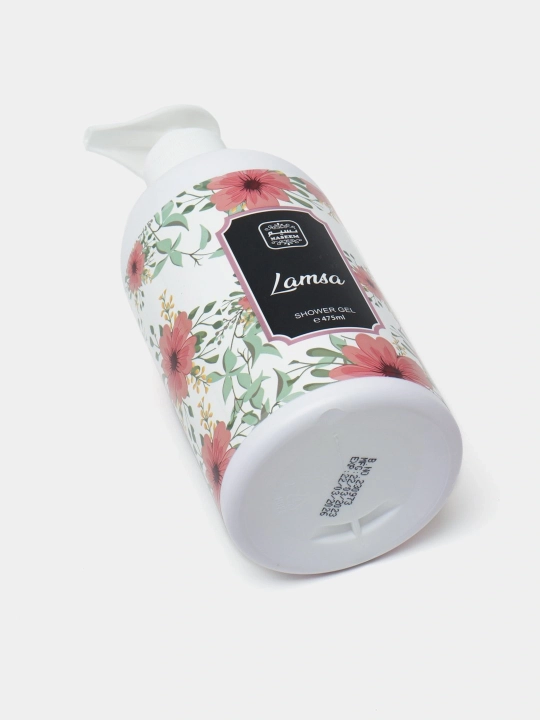 Alkogolsiz parfyumlangan dush uchun gel Bushra, Lamsa, 475 ml
