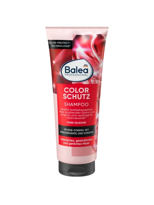 Balea Professional Color Schutz shampuni - bo‘yalgan sochlarning rangi va jilosini himoya qiladi  - 