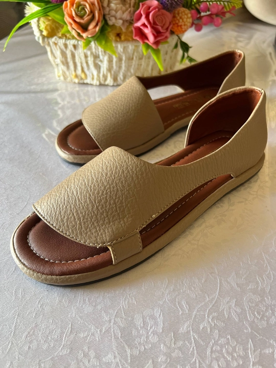 Ayollar poyabzali, ochiq uchli yozgi sandallar, 36-40-o‘lchamlar