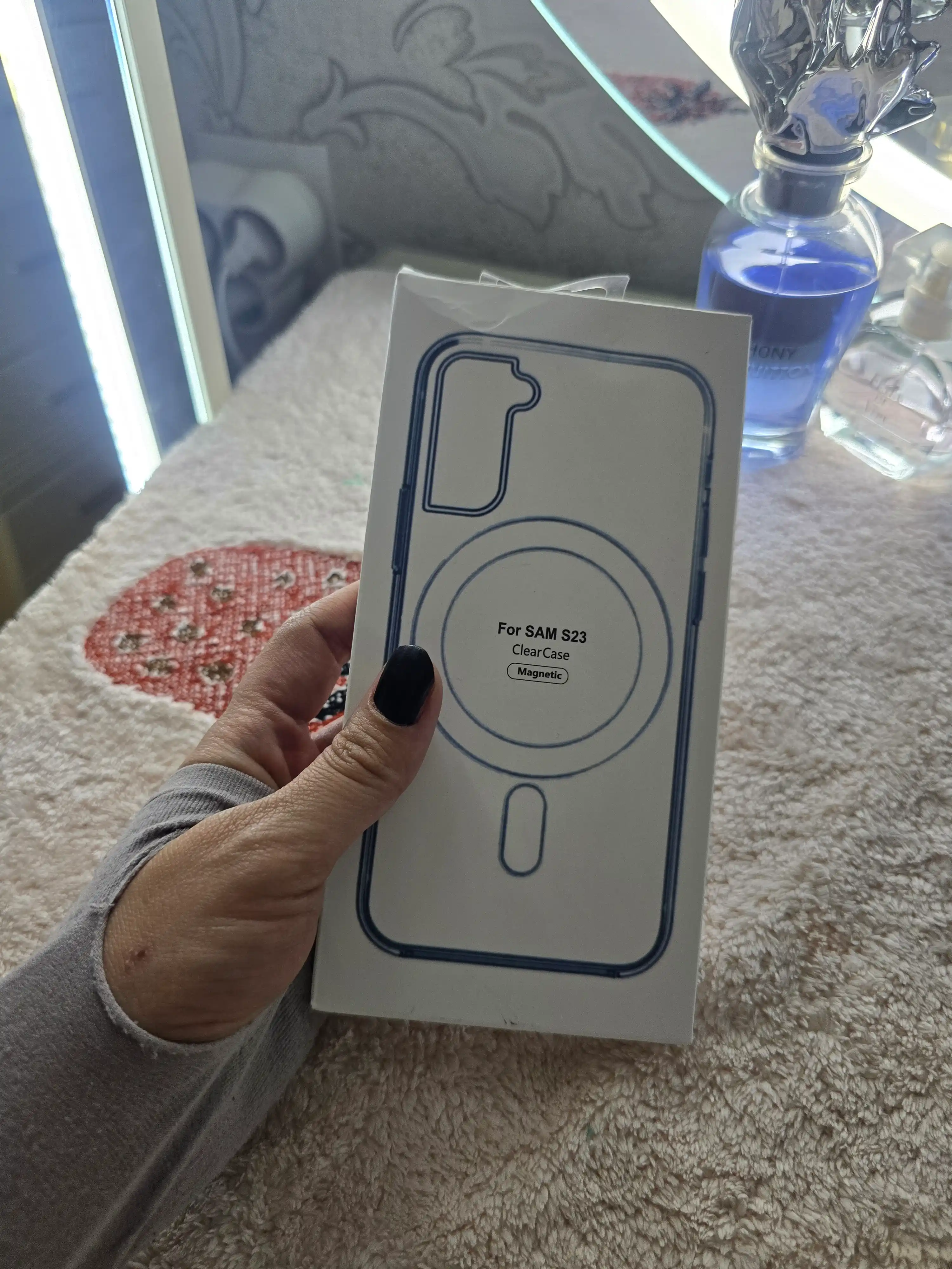 Прозрачный чехол MagSafe для Samsung  A17, A36, S26, S25, S24, S24, S23, S22, S21 Ultra