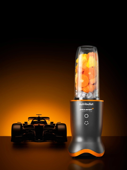Блендер Nutribullet Ultra NB1206GO-MC McLaren F1, 1200 Вт, 0.9 л, стационарный