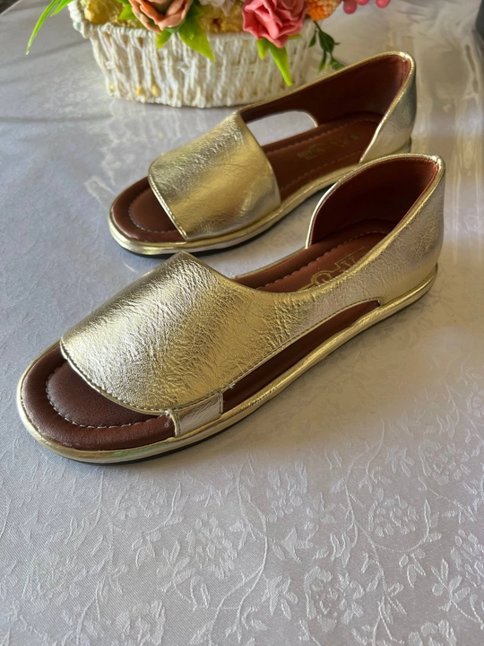 Ayollar poyabzali, ochiq uchli yozgi sandallar, 36-40-o‘lchamlar