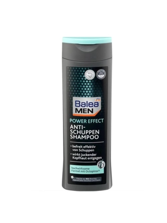 Balea MEN Power Effect Anti-Schuppen kepekka qarshi erkaklar shampunu - 