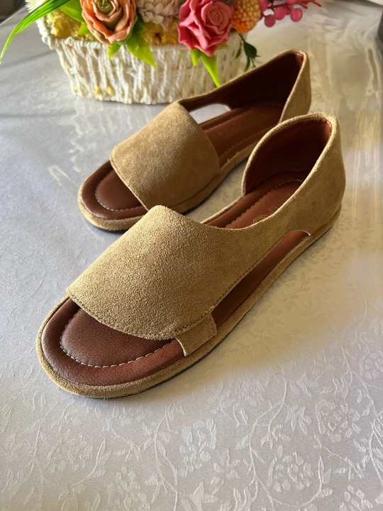 Ayollar poyabzali, ochiq uchli yozgi sandallar, 36-40-o‘lchamlar