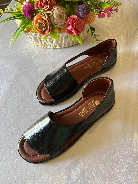 Ayollar poyabzali, ochiq uchli yozgi sandallar, 36-40-o‘lchamlar