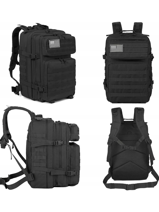 Armiya taktik sumka Ali Uniforma SpecialForce 50 L mustahkamlangan, Molle tizimi bilan