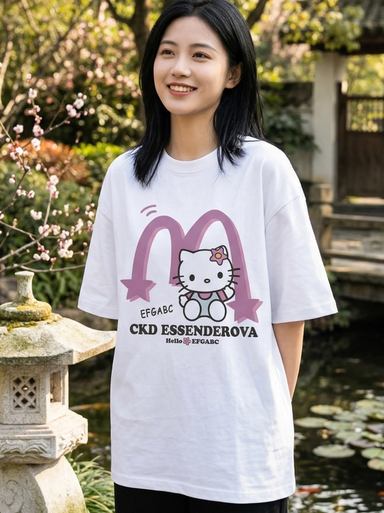 OVERSIZE футболка для женщин и девушек