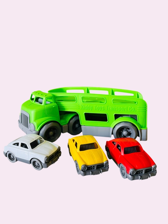 Игрушечный автовоз с машинками — в 2 раза больше веселья! - 