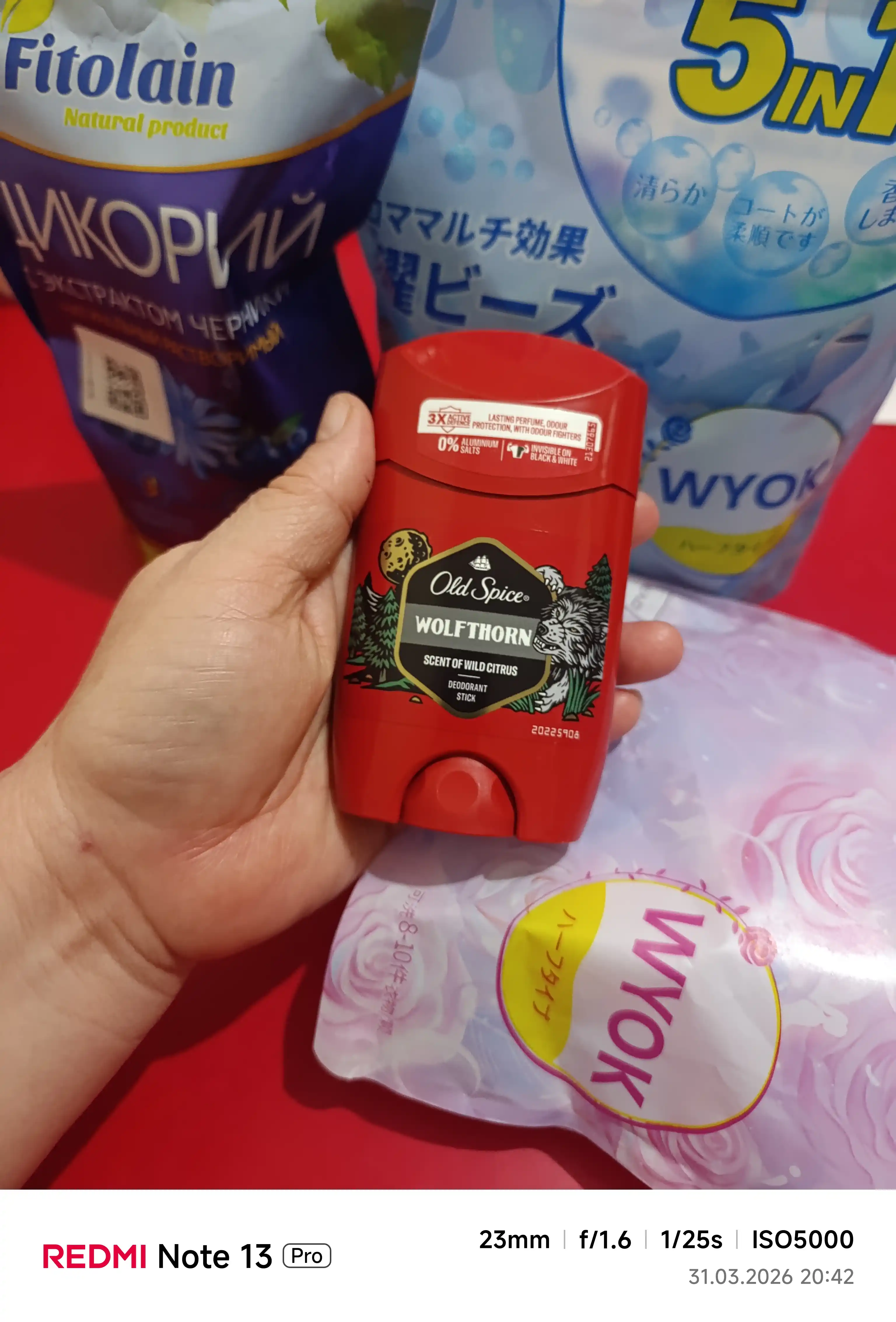 Old Spice erkaklar dezodoranti Wolfthorn, Whitewater, Captain, 50 ml