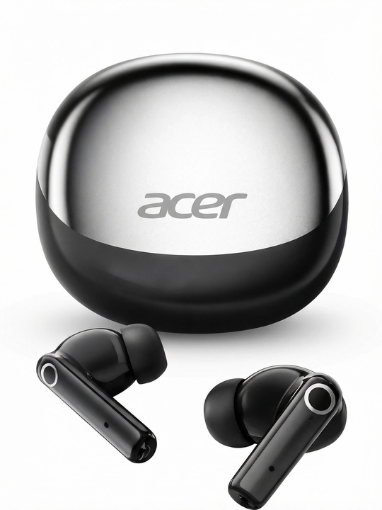 Беспроводные наушники Acer Bluetooth 5.4, Hi-Fi звук, ENC шумоподавление, низкая задержка - 