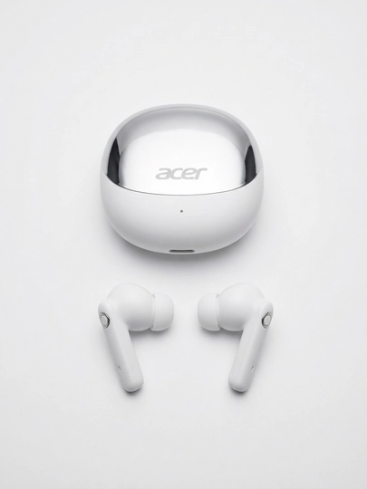 Беспроводные наушники Acer Bluetooth 5.4, Hi-Fi звук, ENC шумоподавление, низкая задержка - 