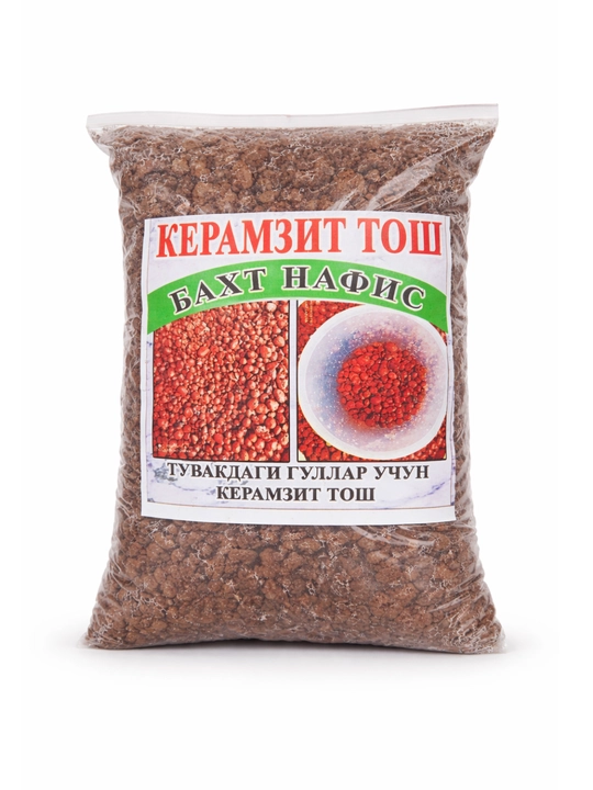 Керамзит «Baxt Nafis» 800g – дренажный камень для комнатных и уличных растений, 200 г