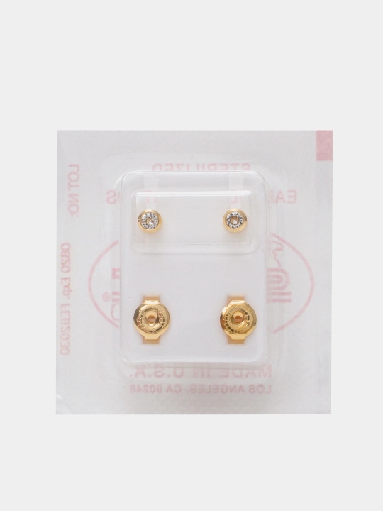 Quloq teshish va taqish uchun tibbiy ziraklar, 4 mm
