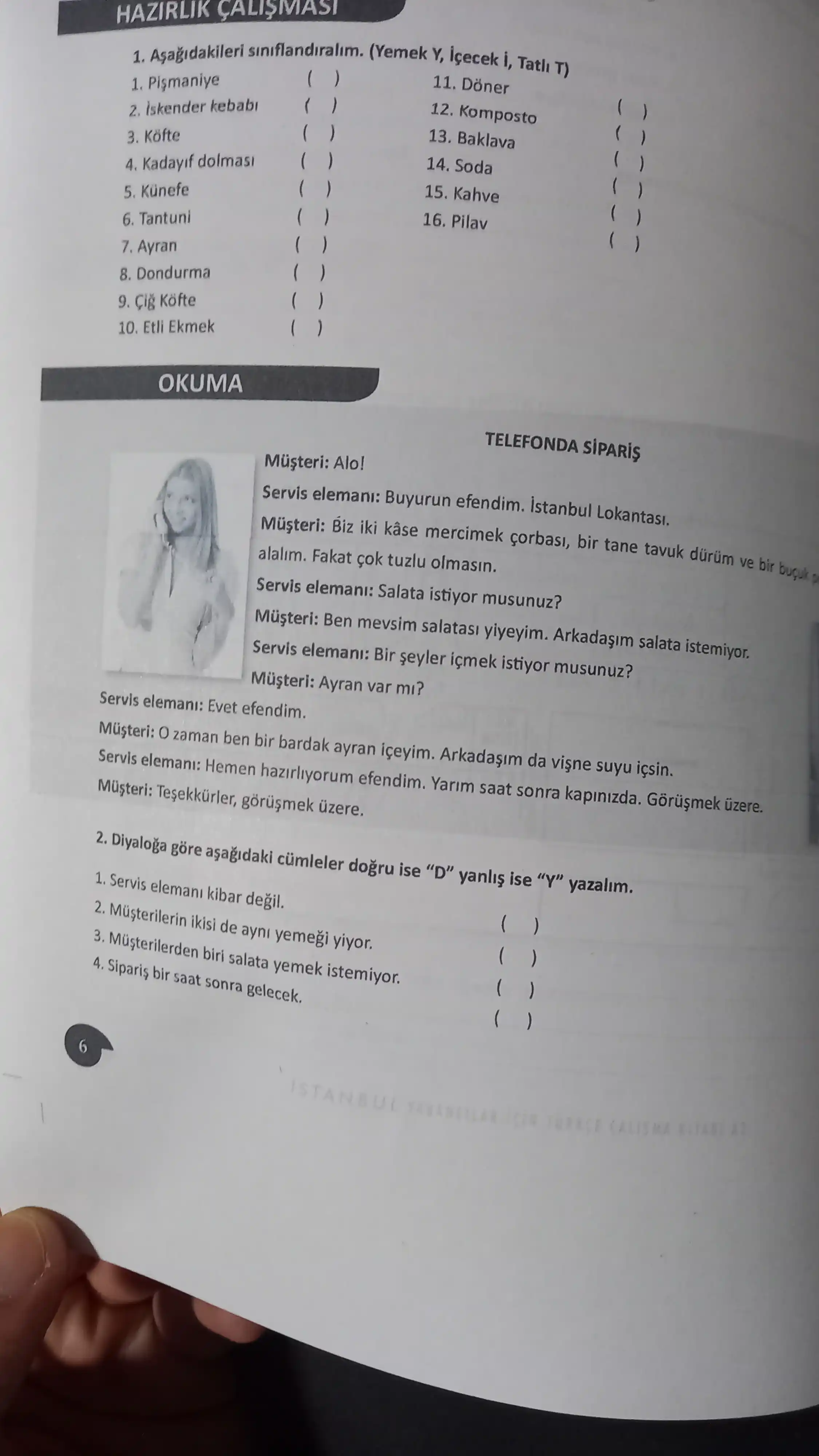 Istanbul turk tili darslik, A1, A2, B1, B2, C1 qismlar, Studentbook va Workbook