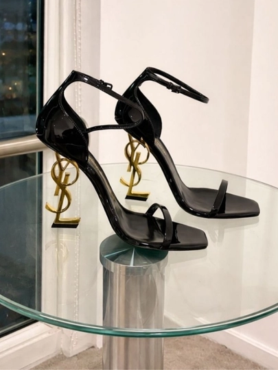 Сандалии YSL, обувь для весны и лета, женская обувь — ZARA3-YSL-ЧЕРН-37