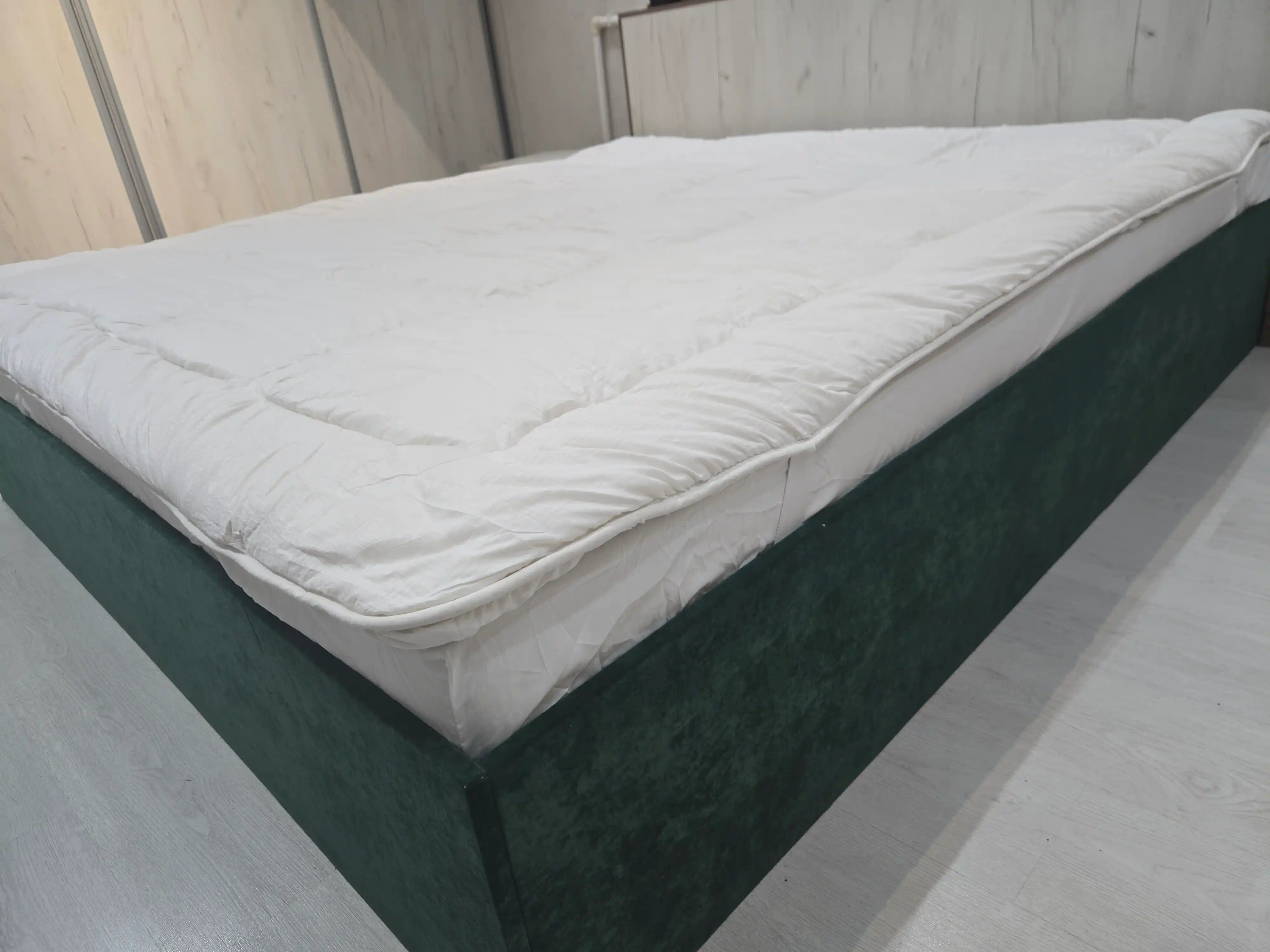 Allergiyaga mos namatrasnik, paxtali matras qoplamasi, rezinkali himoya