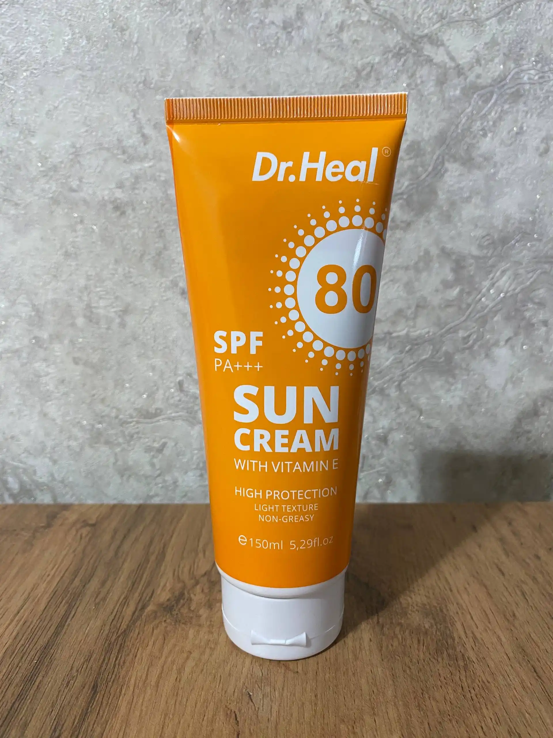 Dr Heal SPF 80 PA+++ quyoshdan himoyalovchi kremi, 150 ml