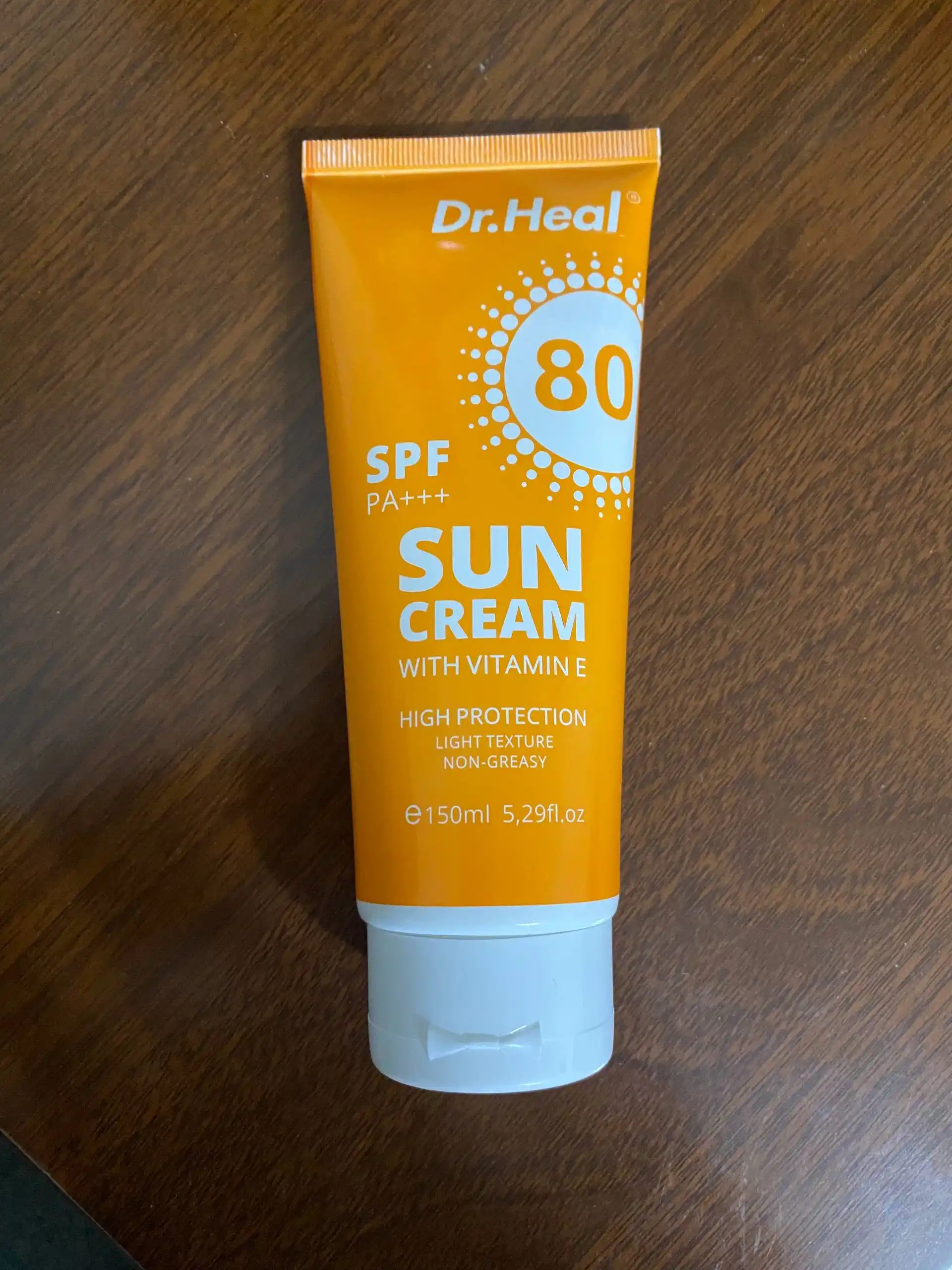 Dr Heal SPF 80 PA+++ quyoshdan himoyalovchi kremi, 150 ml