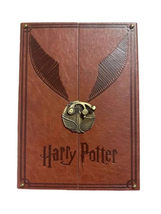 Блокнот Harry Poter, А5 формате(14,8*21см) 96 листов, обложка кожаная