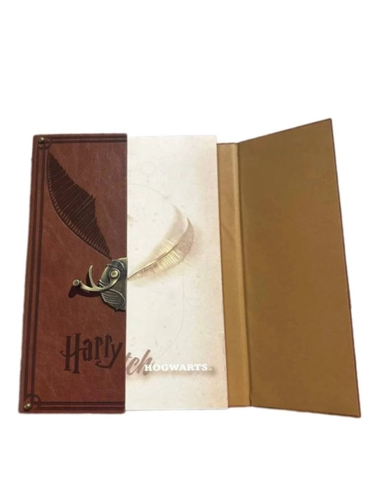 Блокнот Harry Poter, А5 формате(14,8*21см) 96 листов, обложка кожаная