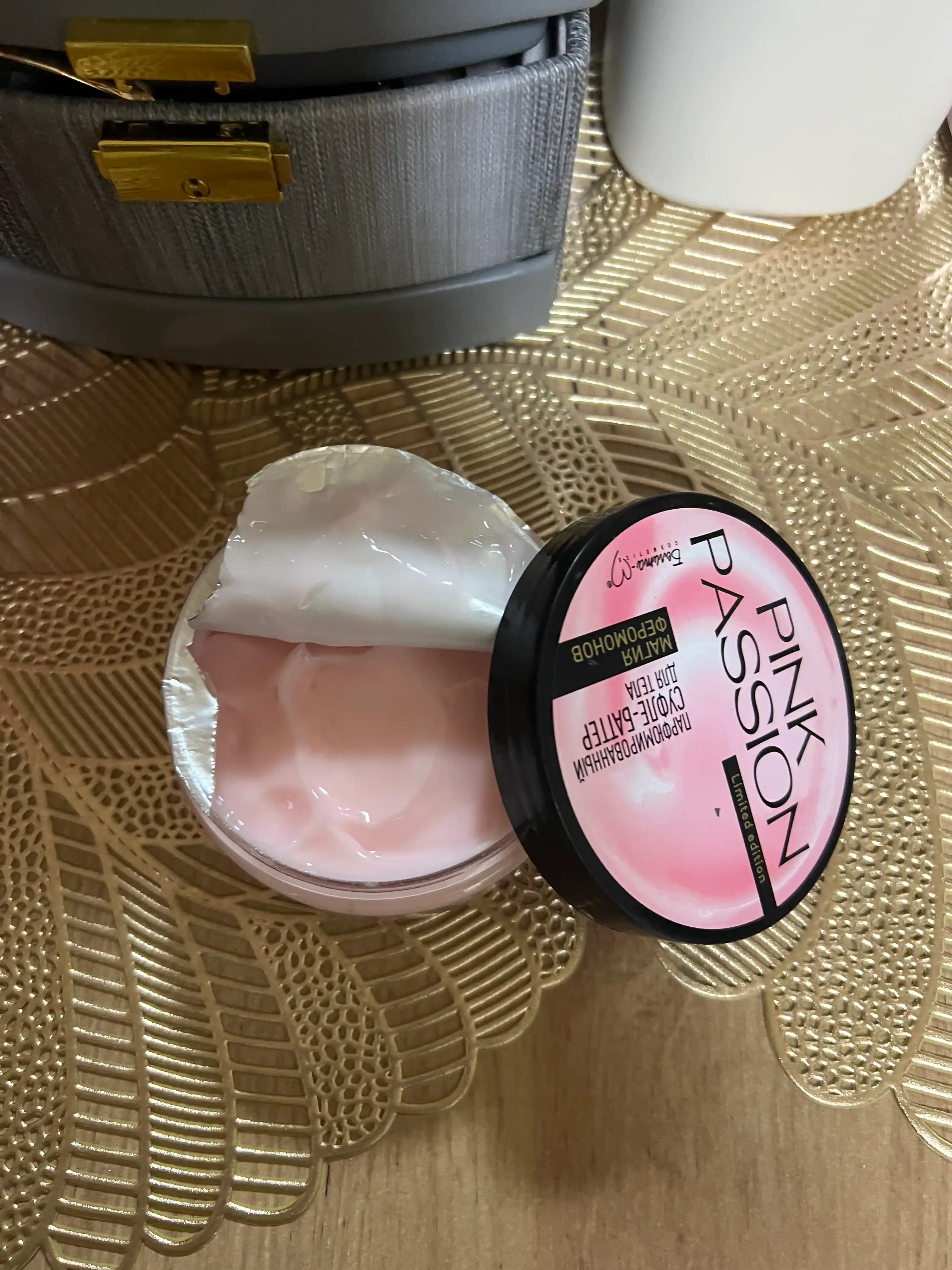 Парфюмированный крем для тела Pink Passion с феромонами, суфле-баттер 200 г