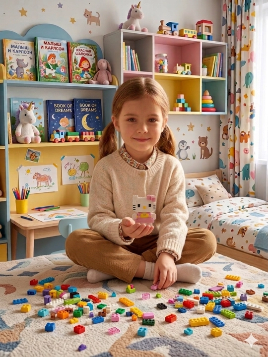 Мини конструктор, bricks,развивающая игрушка, подарок ребенку, лего для детей
