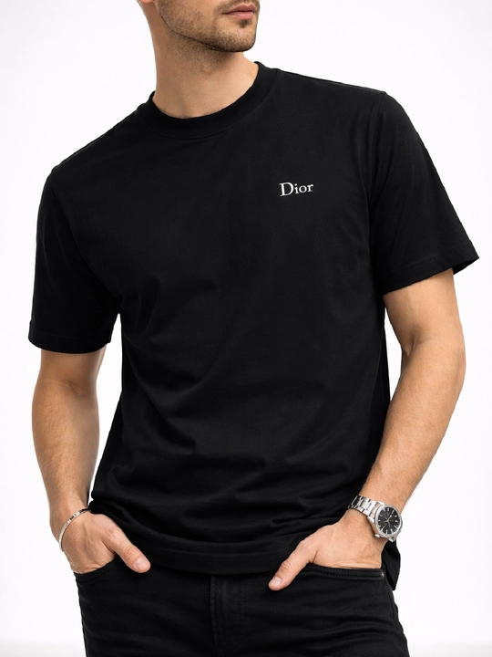 Erkaklar futbolka — yozgi, klassik fason, qisqa yeng (XL–4XL) - 