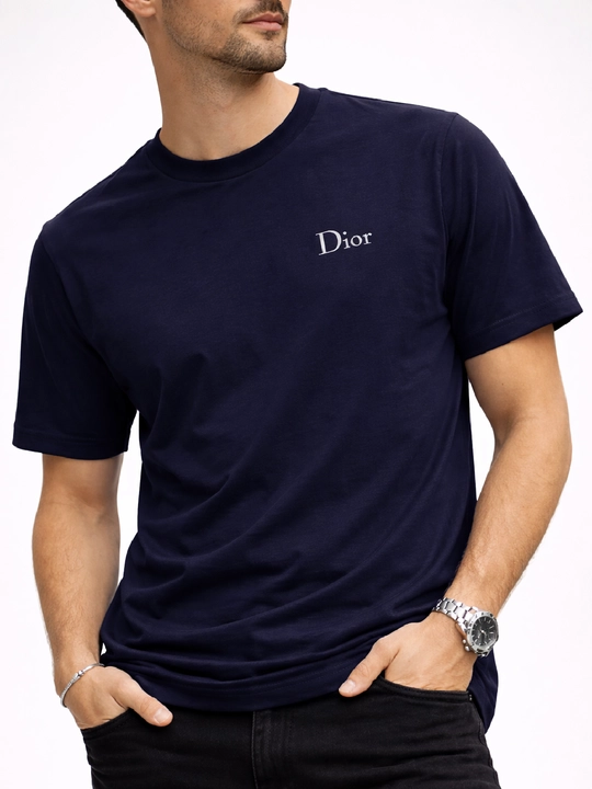 Erkaklar futbolka — yozgi, klassik fason, qisqa yeng (XL–4XL) - 