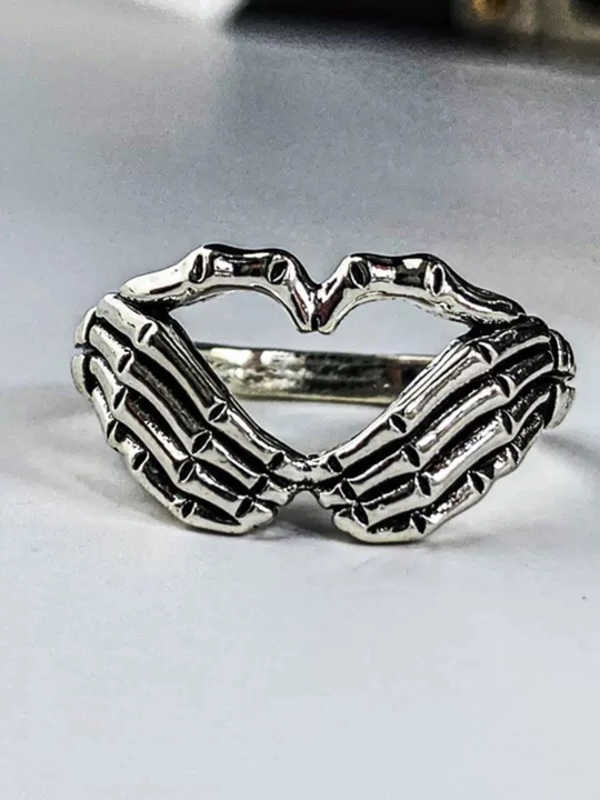 Кольцо “Skeleton Heart”, Сердце из костей - 