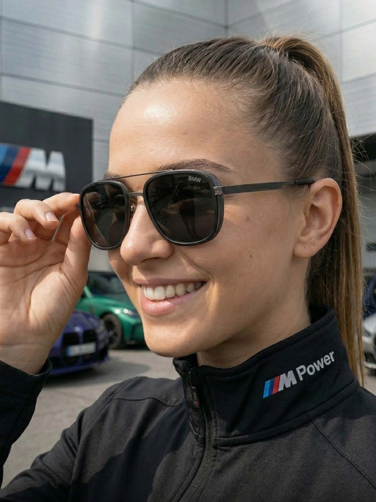 Quyoshdan saqlovchi ko'zoynaklar BMW uslubida