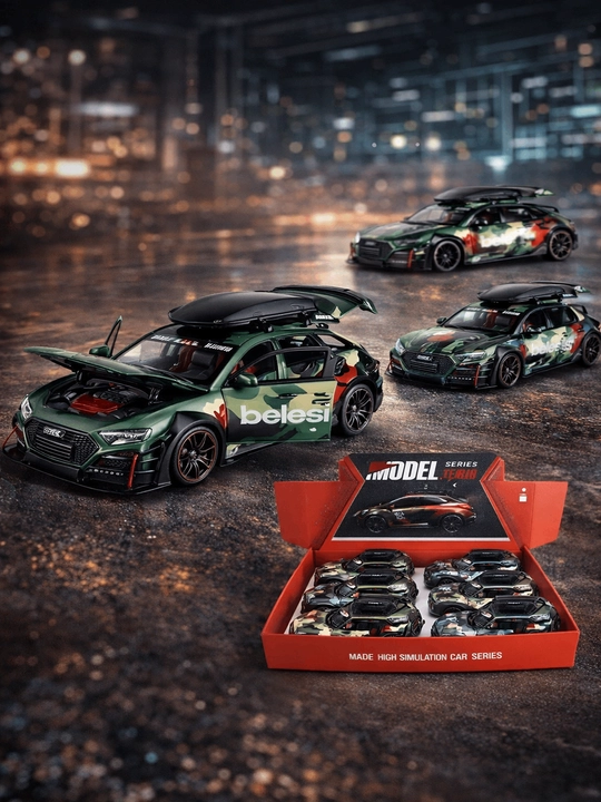 Металлическая машинка, модель Audi RS6 - 