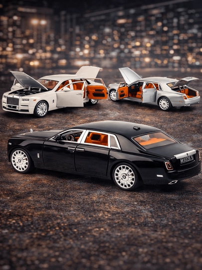 Металлическая машинка Rolls-Royce-Phantom Maisa Rui 1:24 — 192121-XVVC