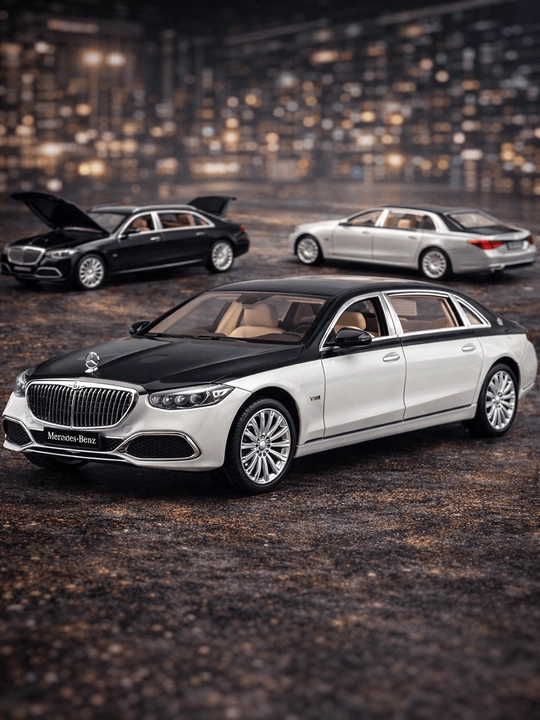 Металлическая машинка Мерседес С-класс W223 - 