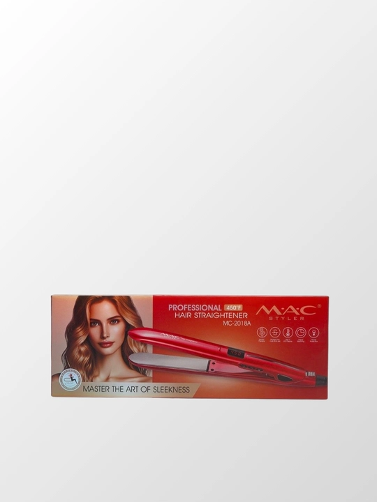 Professional soch tekislovchi dazmol MAC Styler MC-2018, LED displeyli