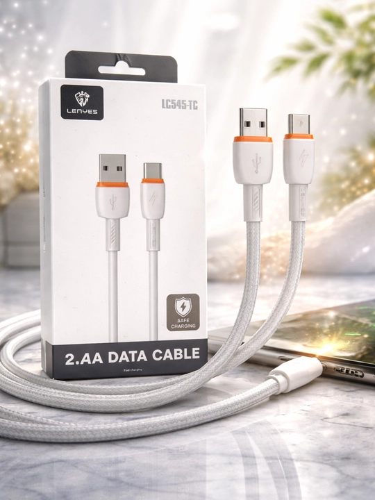 Кабель Lenyes LC545-TC USB – Type-C 2.4A, быстрая зарядка, прочный